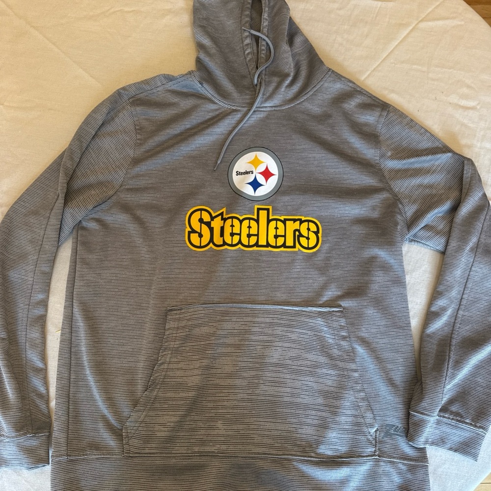 Steelers Gray Hoodie